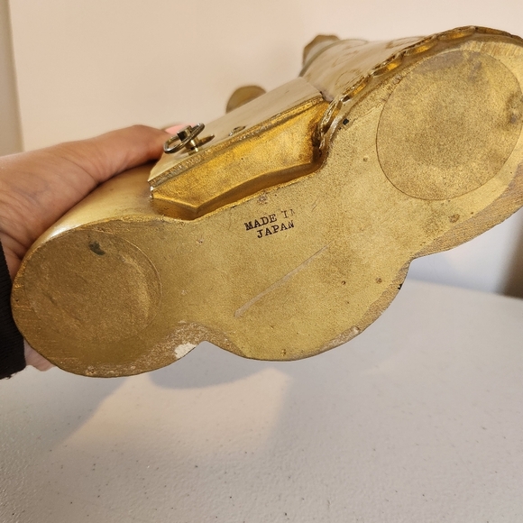 Vintage Christmas Decor Three Kings Wind Up Music Decoration Japan Works 1960s - Picture 5 of 8